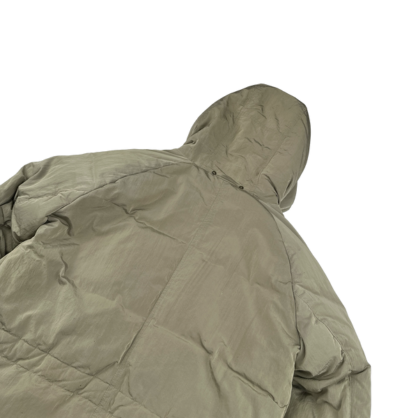 CP Company 2010 Beige Chrome Down Filled Puffer Jacket - Medium