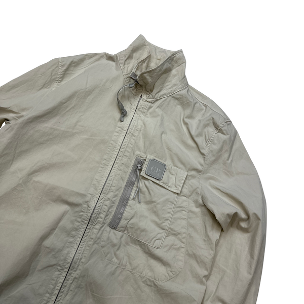 CP Company Metropolis Cream Series Overshirt - Medium