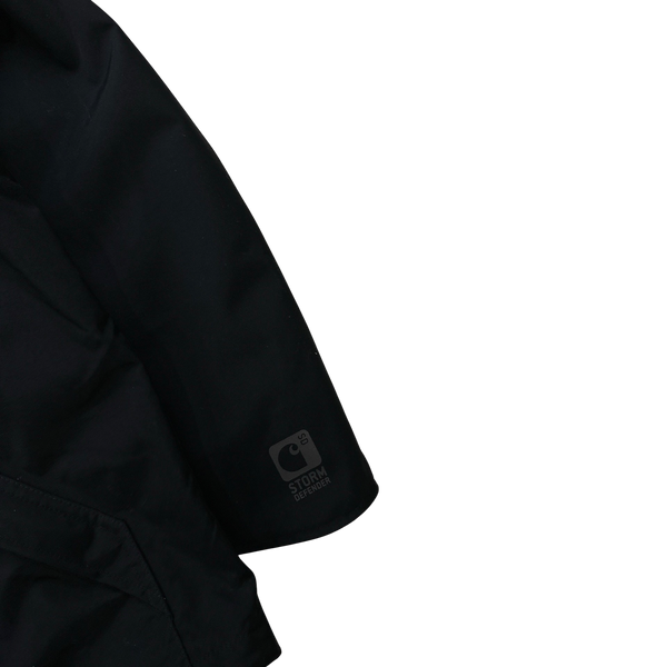 Carhartt Black Shoreline Hooded Jacket - XXL