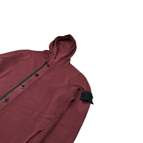 Stone Island 2013 Red Shadow Project Knit Hoodie - Large