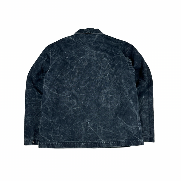 Stone Island Marina 2023 Marble Buttoned Denim Jacket - Small