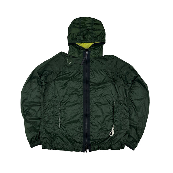 Ma Strum Green Lightweight Hooded Jacket - Large