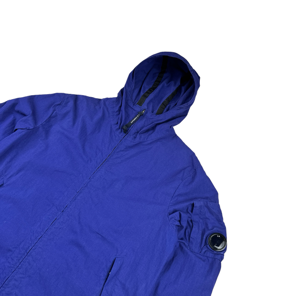 CP Company 50 Fili Blue Hooded Jacket - XL