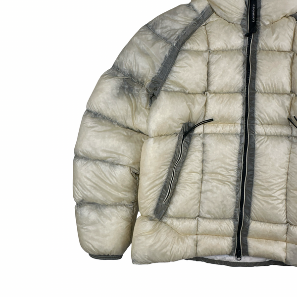 CP Company Down Filled DD Shell Lens Viewer Puffer Jacket - Large