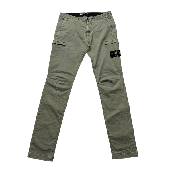 Stone Island Skinny Fit Cargo Trousers 31