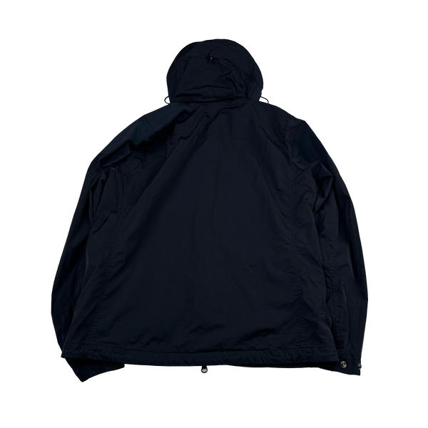CP Company Navy Chrome Goggle Jacket - Medium