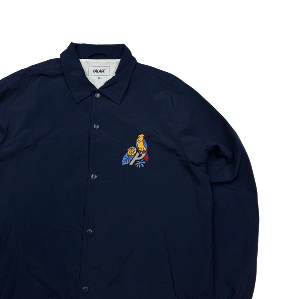 Palace SB Spellout Navy Parrot Coach Jacket - XL
