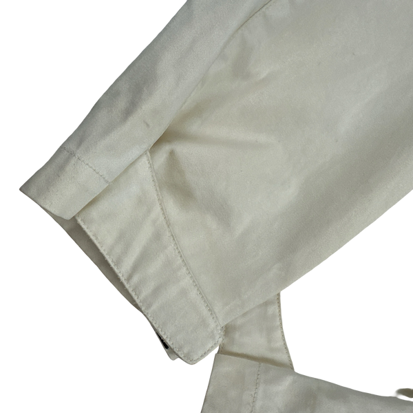 Stone Island 2006 Cream Cotton Parachute Style Jacket - Medium