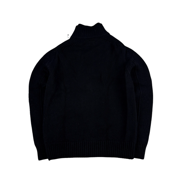 CP Company Heavyweight Zipped Knit Metropolis Jumper - Large