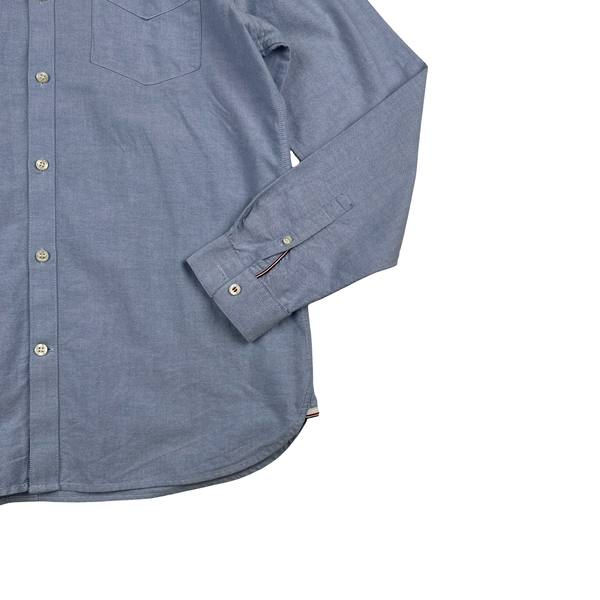 Fred Perry Blue Buttoned Shirt - Large
