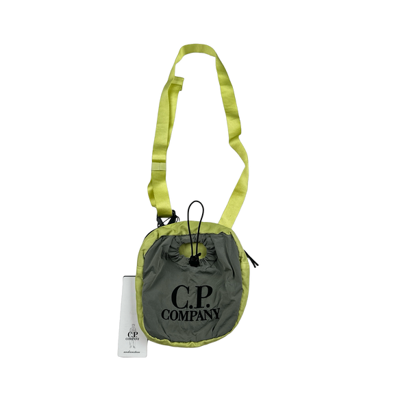 CP Company Junior Spellout Nylon Wallet Drawstring Bag