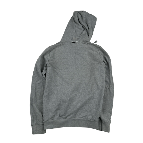 Stone Island 2015 Grey Spellout Patch Hoodie Tracksuit - Medium