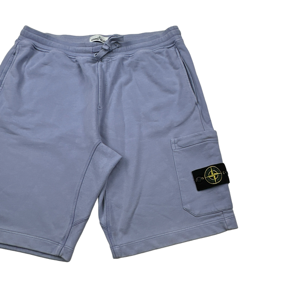 Stone Island 2022 Lilac Cotton Shorts - XL