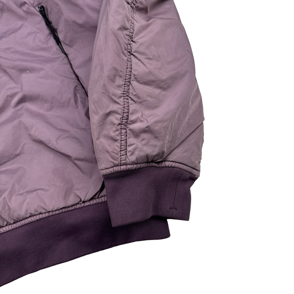 Stone Island 2020 Lavender Garment Dyed Primaloft TC Jacket - XL