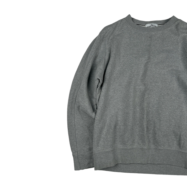 Stone Island Grey Classic Pullover Sweatshirt - 3XL