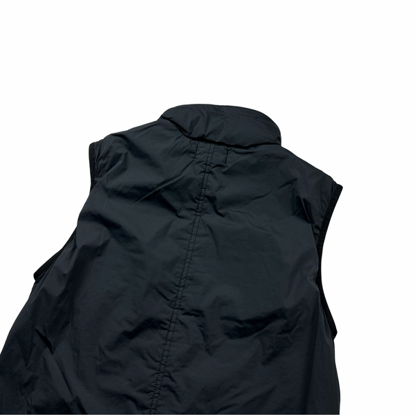 Stone Island 2022 Black Juniors Gilet Jacket - XS