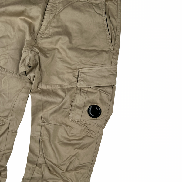 CP Company Tan Ergonomic Fit Cargo Trousers - XL