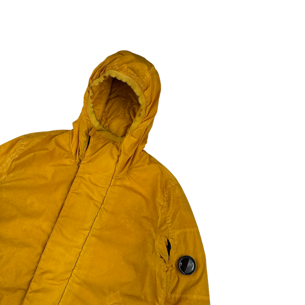CP Company Nycra Yellow Lens Viewer Hooded Jacket - Small