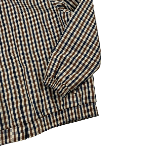 Aquascutum X Supreme Classic Checked Spellout Jacket - Large