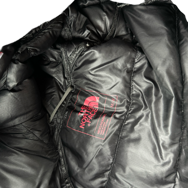 North Face Black 700 Fill Hooded Down Puffer Jacket - Medium