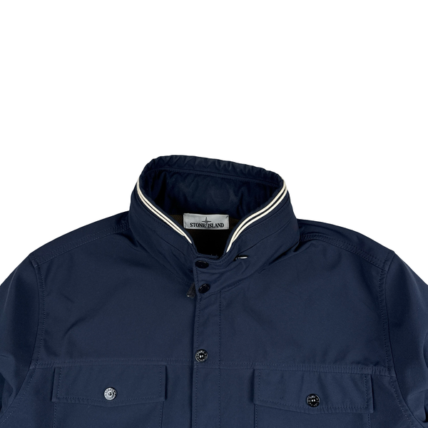 Stone Island 2014 Navy Light Soft Shell R Jacket - XXL
