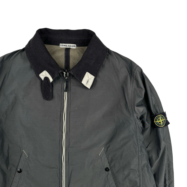 Stone Island 2006 Grey Double Lined Zipped Jacket - XXL