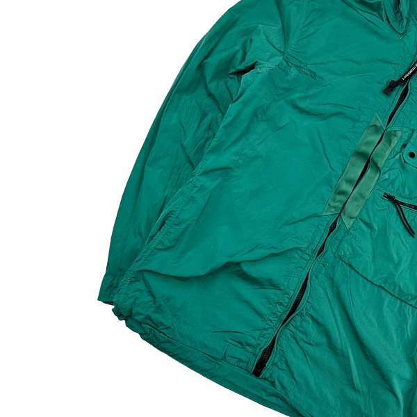 CP Company Green Chrome R Goggle Jacket - Large