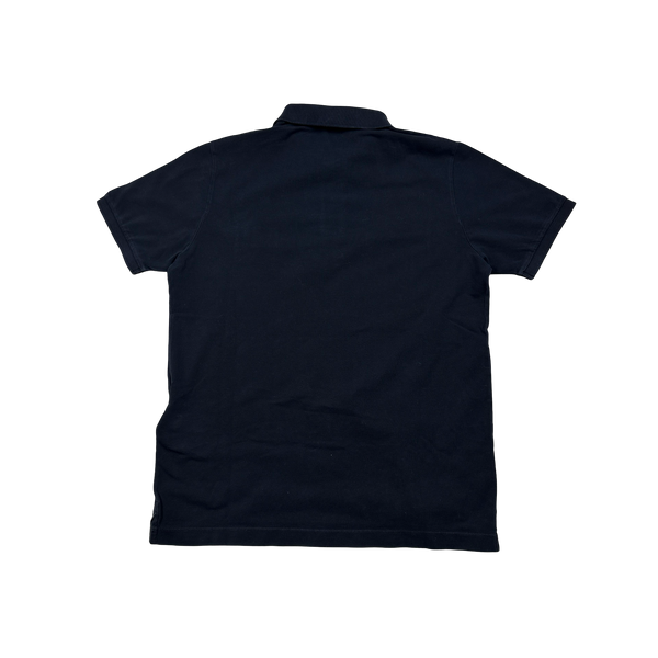 Stone Island 2022 Navy Cotton Polo Shirt - Medium