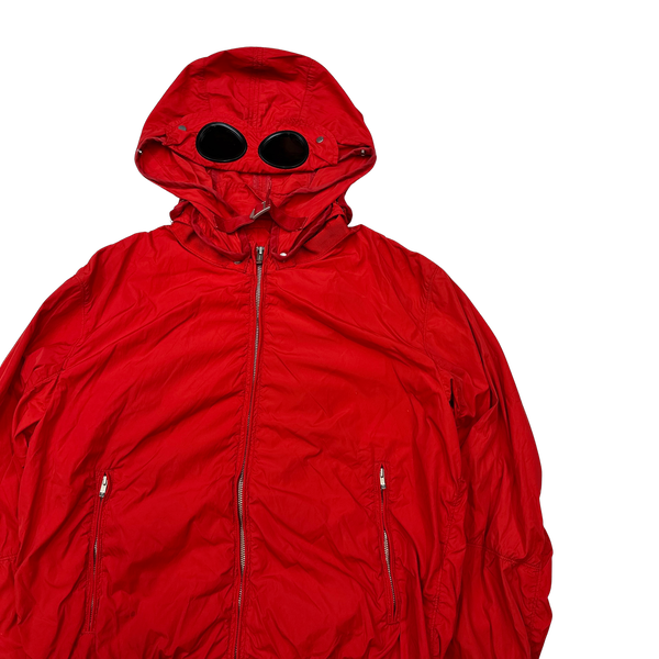 CP Company 2009 Red Nylon Goggle Jacket - XL