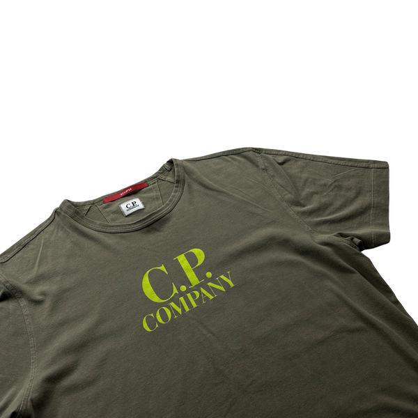 CP Company Cotton Spellout T Shirt - Small