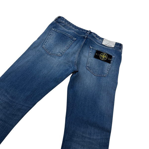 Stone Island 2017 Slim Fit Light Denim Jeans - 34"