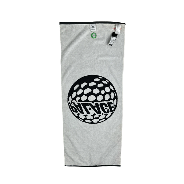 Palace x Adidas Spellout Black Towel