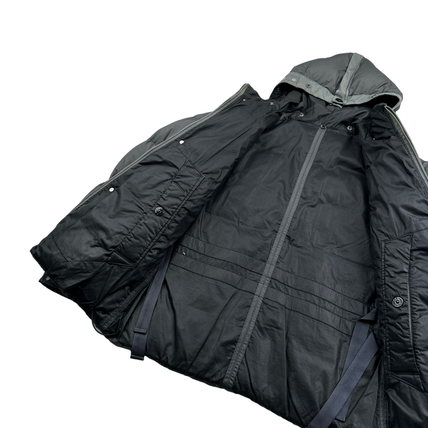 ジャケット・アウター 00s Stone  archive Down Jacket Stone Island 2000s Reversible Vintage Down Puffer Jacket - Small