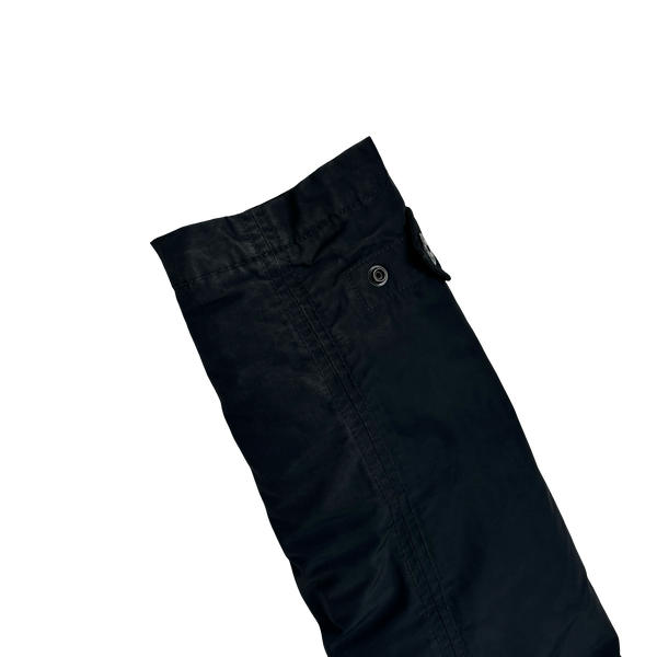 Stone Island 2014 Black Down Filled Micro Reps Jacket - Small