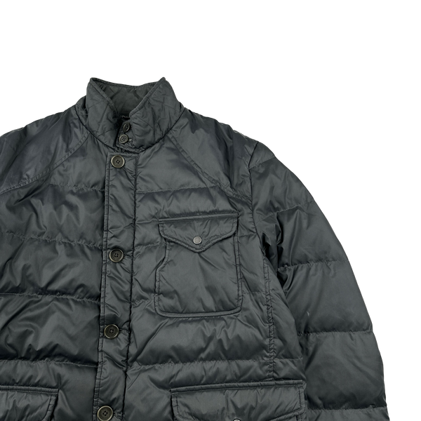 CP Company Early 2000's Grey Nylon Down Jacket - XXL