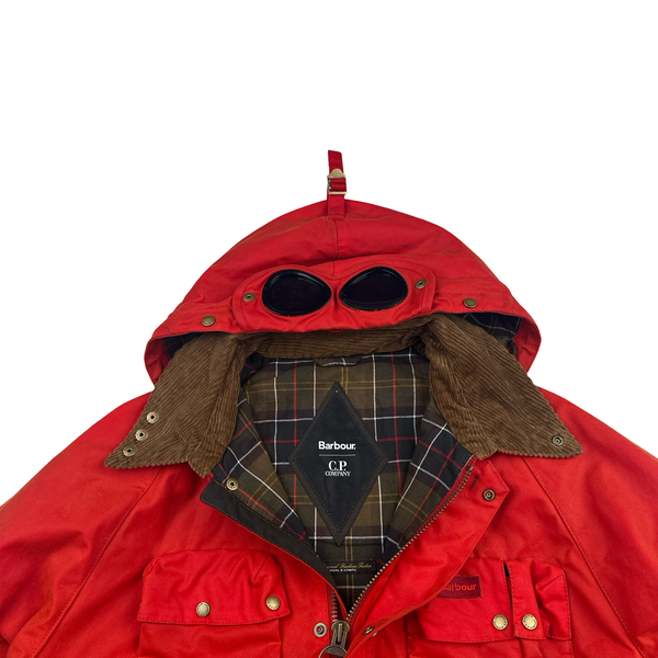 CP Company x Barbour Multi Pocket Creed 500 Mille Waxed Jacket - XL
