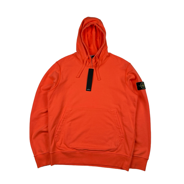 Stone Island 2022 Coral Pullover Hoodie - Large