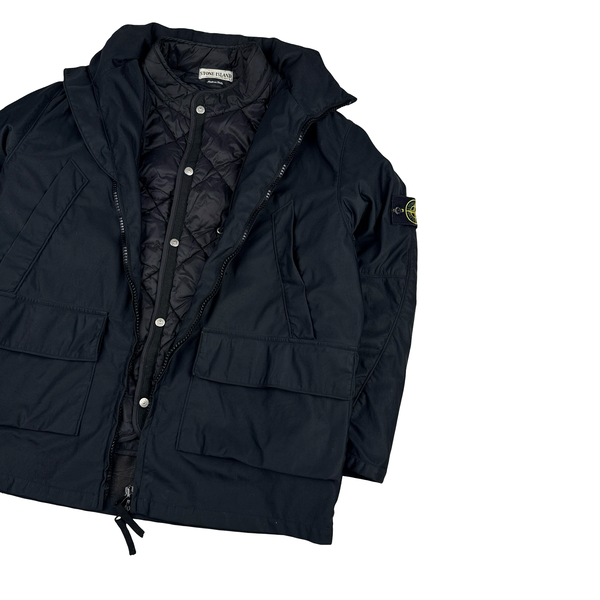 Stone Island Nylam Black Vintage AW2000 Rare Jacket - Large