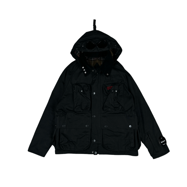CP Company x Barbour Multi Pocket 500 Mille Waxed Jacket - Small
