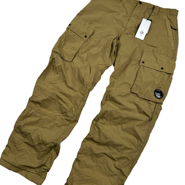 CP Company Flatt Nylon Relaxed / Loose Fit Cargo Trousers - Medium