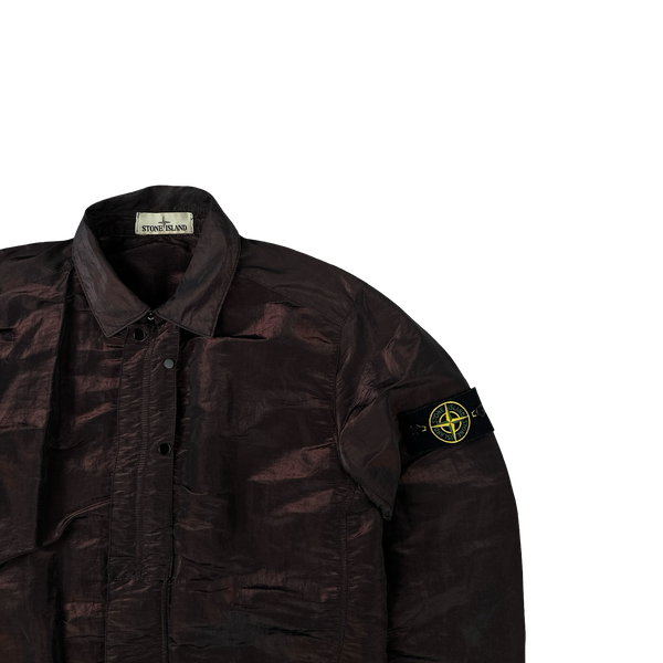 Stone Island 2016 Dark Red Weft Overshirt - Small