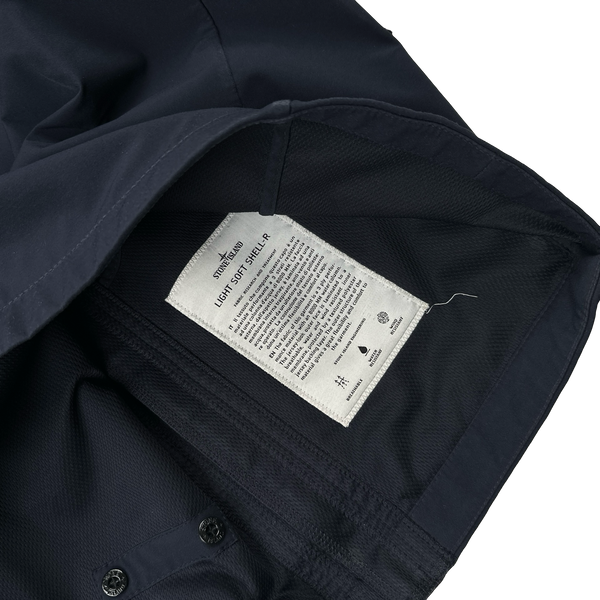 Stone Island 2016 Navy Light Soft Shell R Jacket - Large
