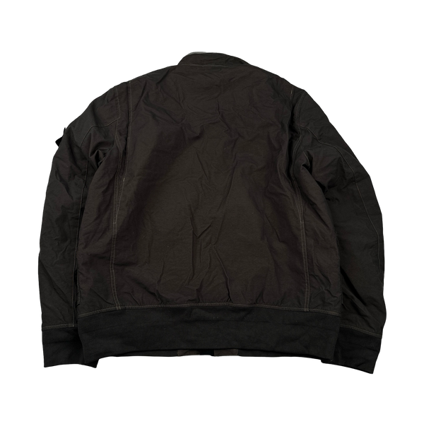 Stone Island 2011  Brown Reps Nylon-R Zipped Bomber Jacket - XXL