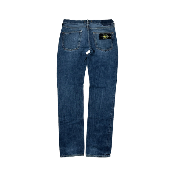 Stone Island 2015 SL Mid Wash Denim Jeans - 32"