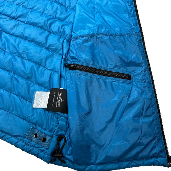 Stone Island 2013 Turquoise Micro Yarn Down Packable Gilet - Medium