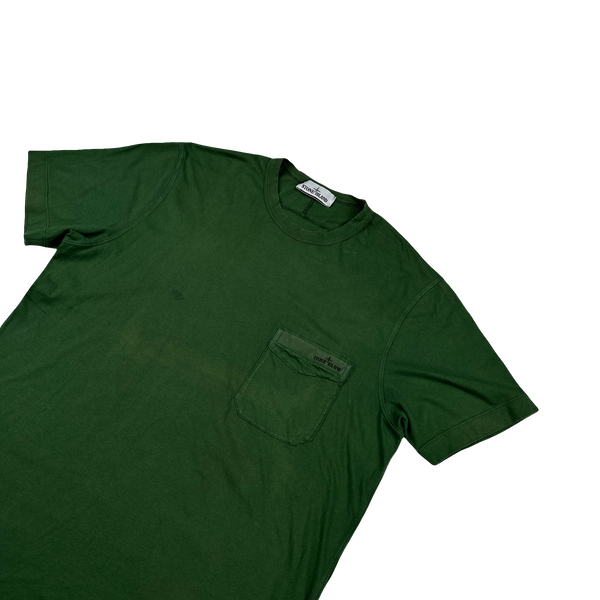Stone Island 2015 Green Short Sleeve T Shirt - XL