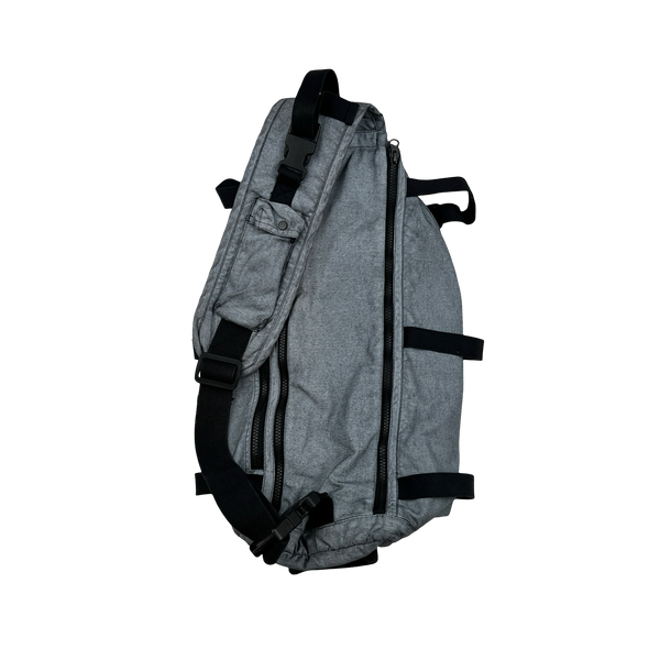 Stone Island 2019 Placcata Spellout Patch 2 In 1 Sling/Duffle Bag