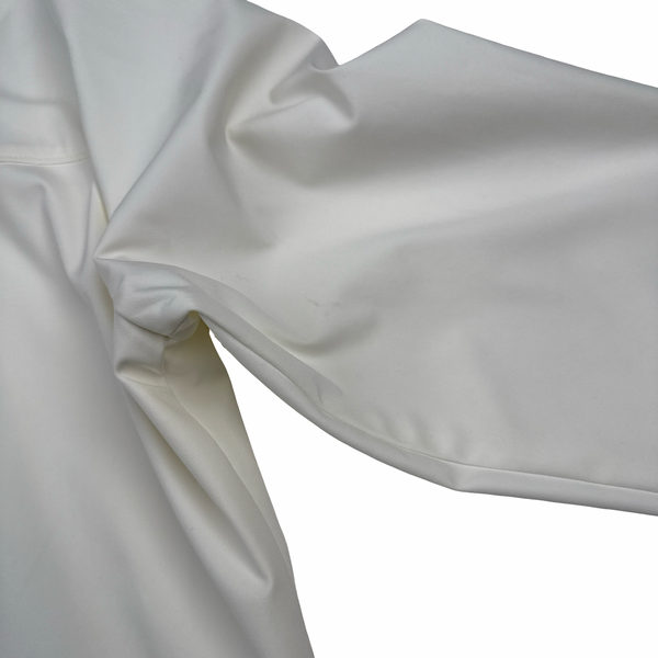 CP Company White Soft Shell R Goggle Hooded Zipped Jacket - XXL