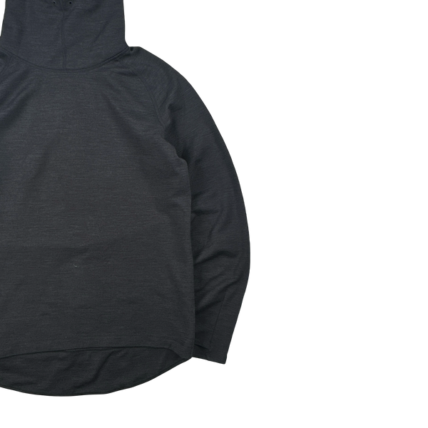 Vollebak Lightweight Hooded Mid Layer Ninja Fleece - Medium