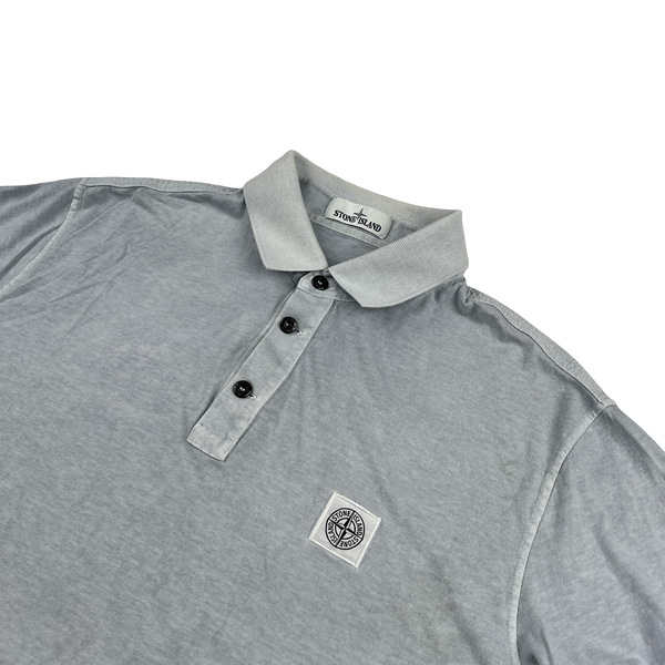 Stone Island 2020 Grey Short Sleeved Polo Top - 3XL